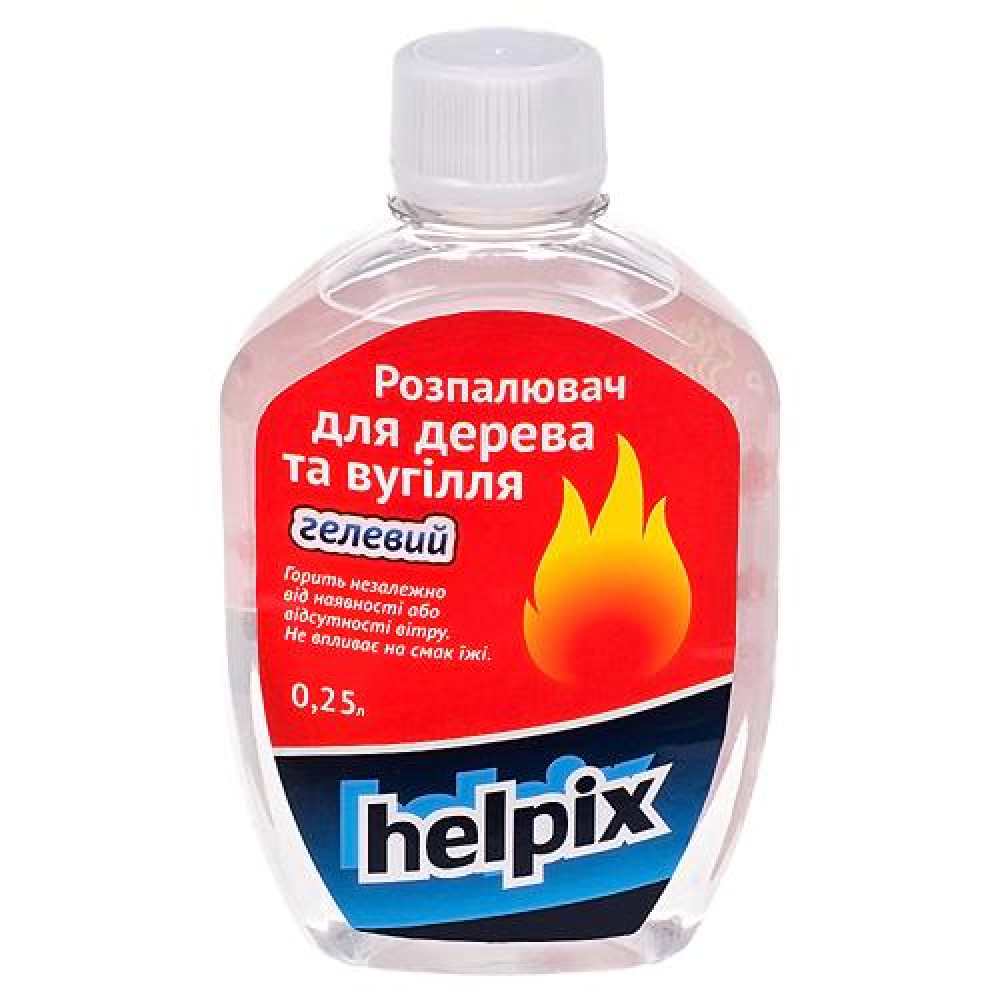 Розжиг для дерева и угля HELPIX  250 мл (гелевый)