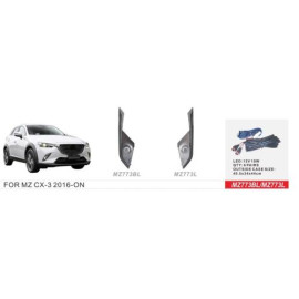 Фары доп.модель Mazda CX-3 2015-/MZ-773BL/LED-10W/эл.проводка (MZ-773BL)