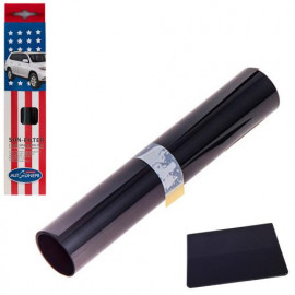 Полоска на лобовое стекло простая Autodnepr 0.2x1.5m Black сплошная (Autod 0.2x1.5m)