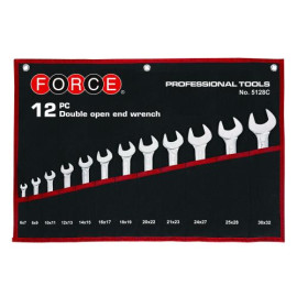 Набор ключей рожковых 12 пр. (6-32 мм) (FORCE 5128C)