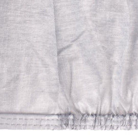Тент автом. CC13401  M серый с подкладкой PEVA+PP Cotton/432х165х119 к.з.