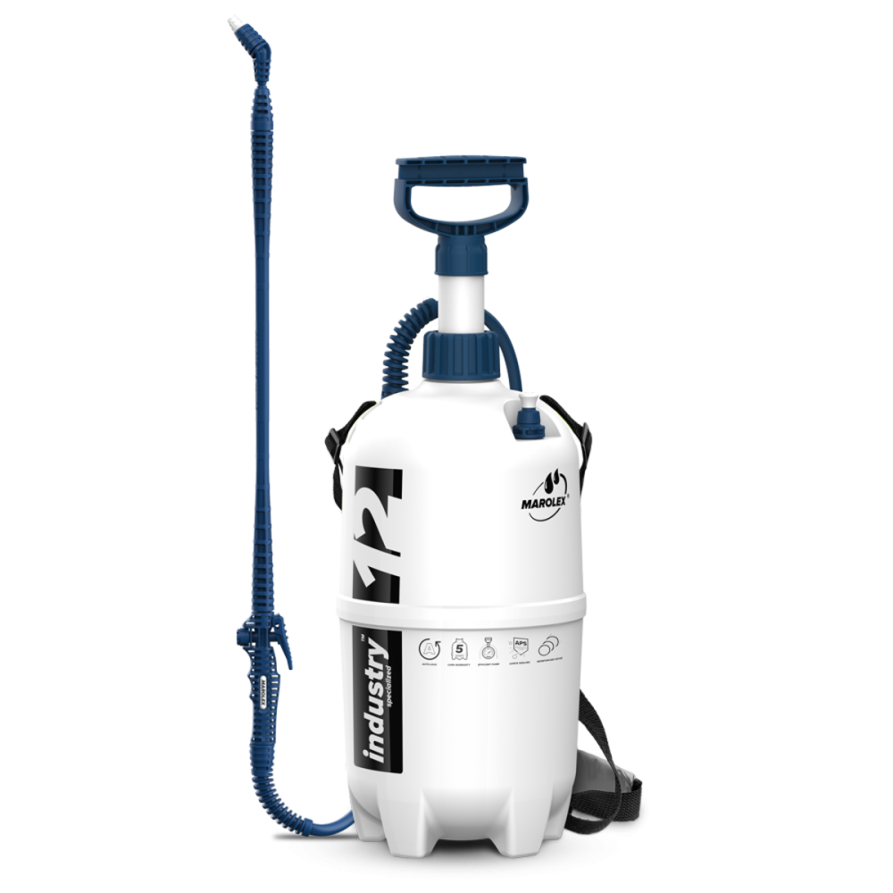 Оприскувач ранцевий MAROLEX Industry Acid line 12: 11L, 0,4MPa,FPM. штанга 65-111см, шланг 170см [4]
