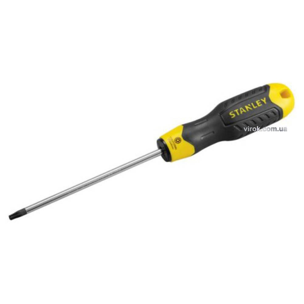 Викрутка зіркова STANLEY "CushionGrip" : TORX Т30 x 120 мм DW
