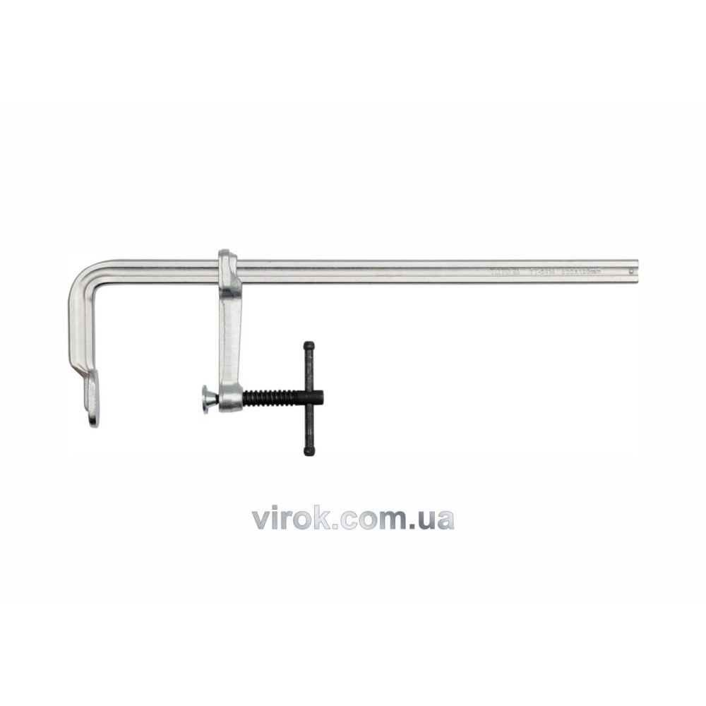 Струбцина кована хромована YATO, l=1050х120 мм [5]