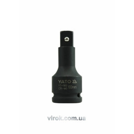 Подовжувач ударний YATO : квадрат 3/4", L= 100 мм [8/32]