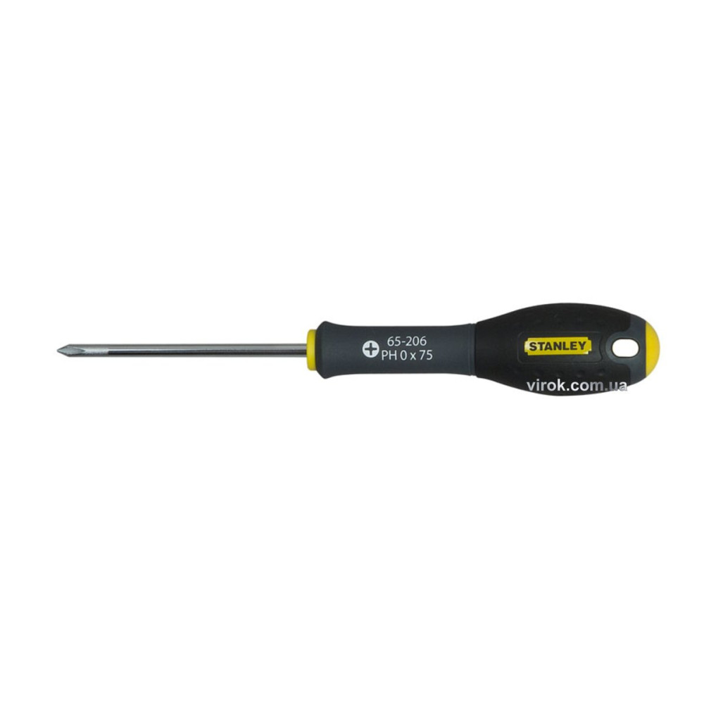 Викрутка хрестова STANLEY "FatMax" : "Phillips" PH0 х 75 мм