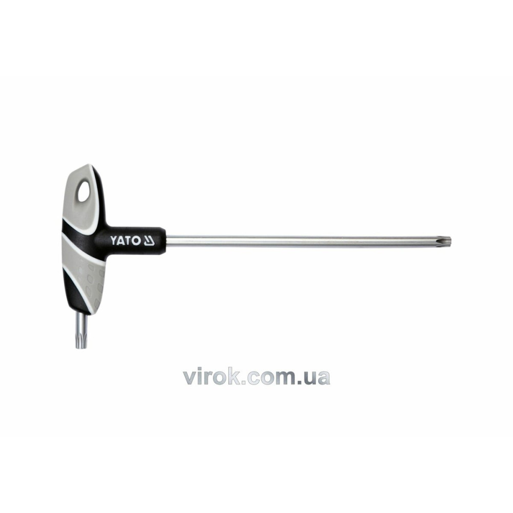 Ключ "TORX" YATO : "T"- образний, Т45, двосторонній, L= 200 мм [12/96]