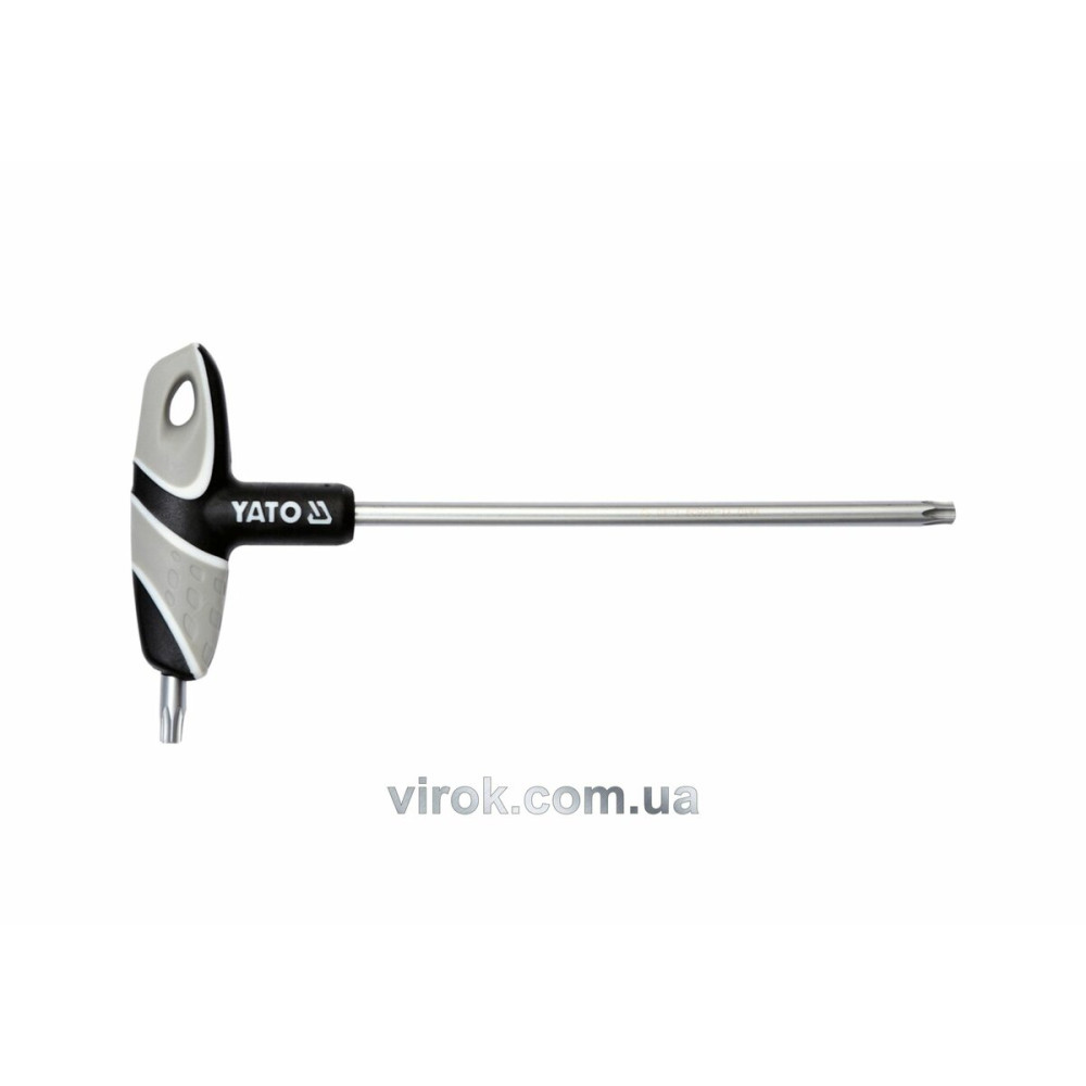 Ключ "TORX" YATO : "T"- образний, Т40, двосторонній, L= 170 мм [12/144]