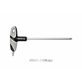 Ключ "TORX" YATO : "T"- образний, Т40, двосторонній, L= 170 мм [12/144]