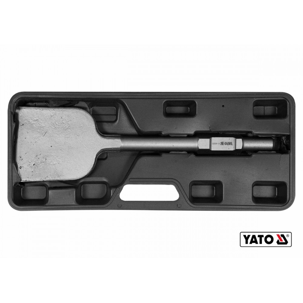 Долото плоске YATO : HEX, L= 450 мм, w= 125 мм [5]