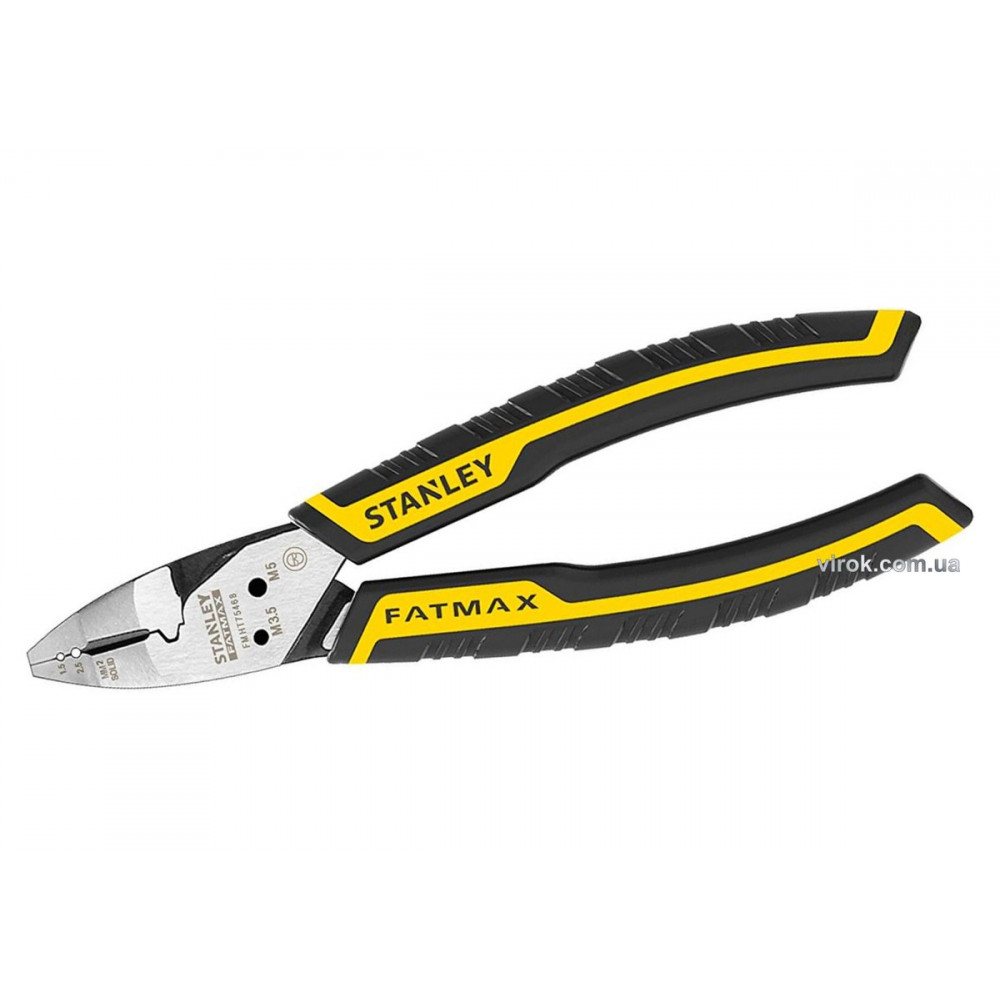 Кусачки комбіновані STANLEY "FatMax" : L= 180 мм, 5 в 1