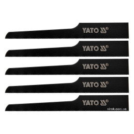 Полотна до пневматичної шаблевої пили YT-09955 YATO : 32 зуби/1", 5 шт [50/200]