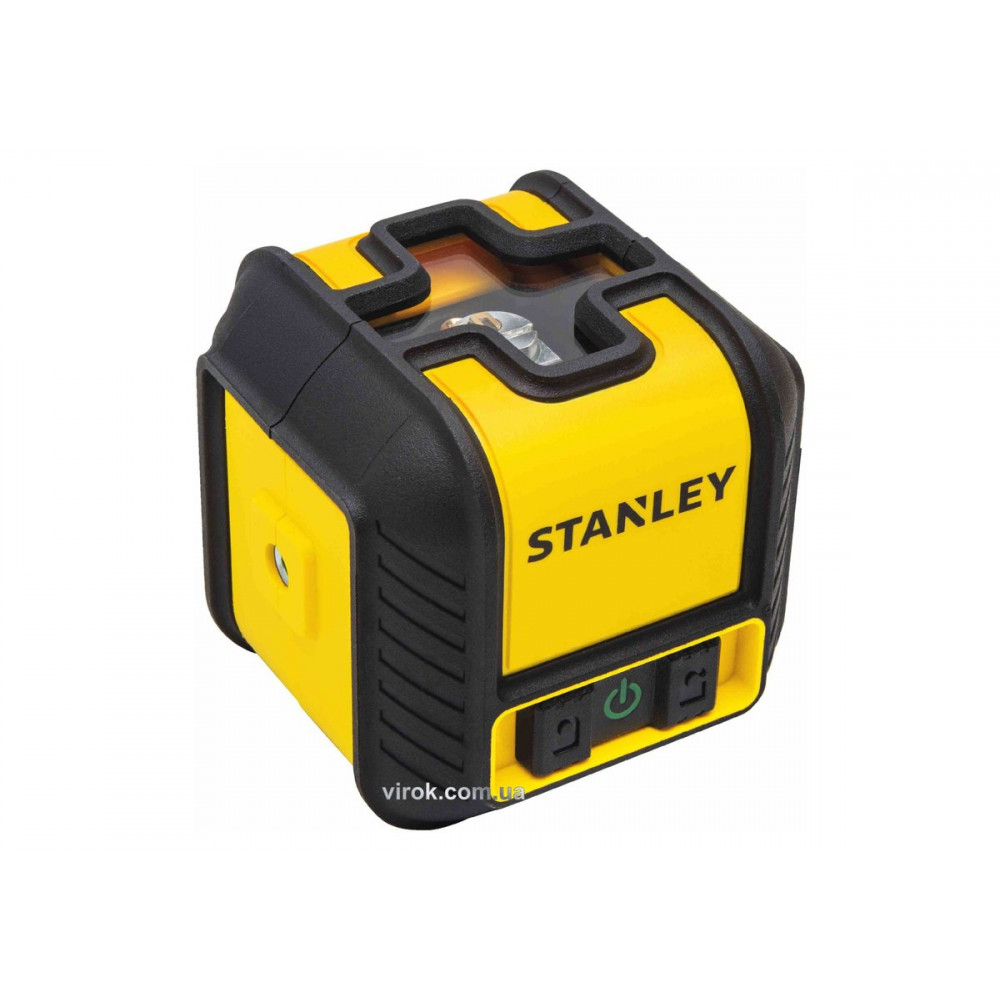 Нівелір лазерний-крос зелений STANLEY "Cubix" з діап.- 16 м, точність- 0,6 мм/10 м