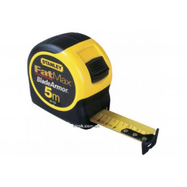 Рулетка STANLEY "FatMax Blade Armor" : L= 5 м x 32 мм, сталева стрічка з покр. Blade Armor