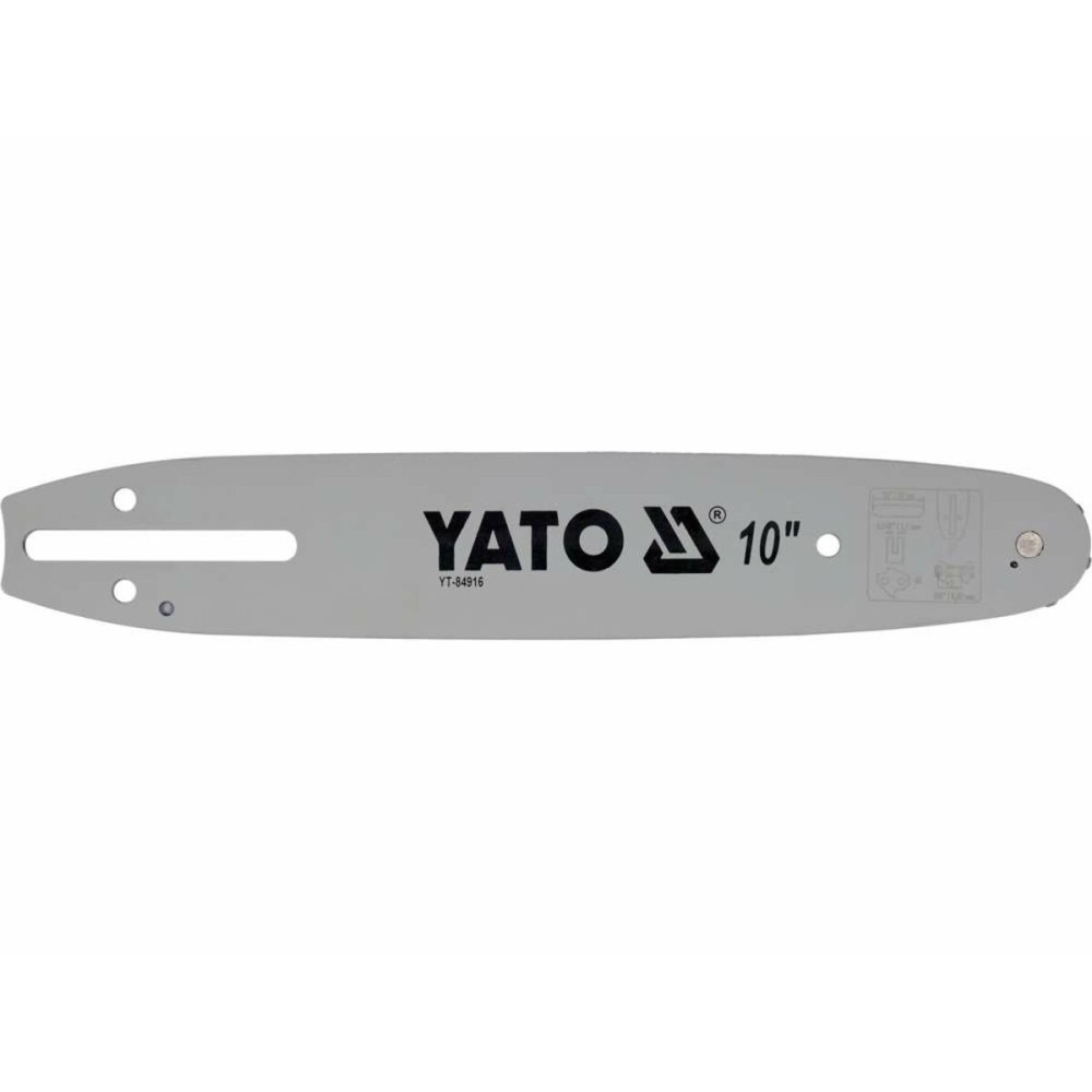 Шина для пили YATO l= 10"/ 25 см (40 ланок)3/8" (9,52 мм).Т- 0,043" (1,1мм)--- YT-849472 [20]