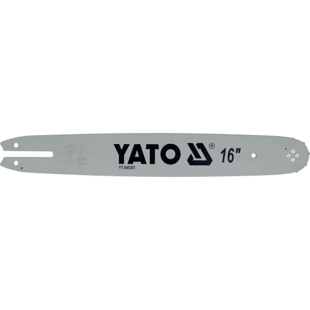 Шина для пили YATO l= 16"/ 40 см (55 ланок)3/8" (9,52 мм)Т-0,05" (1,3 мм) для ланцюгів YT-849529