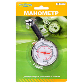 Манометр пластик стрелочный YD-1001 07511
