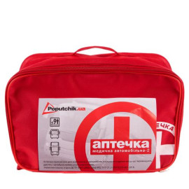 БН Аптечка медицинская автомобильная-2 от 9пас, согласно ТУ (02-011-М), мягкий футляр