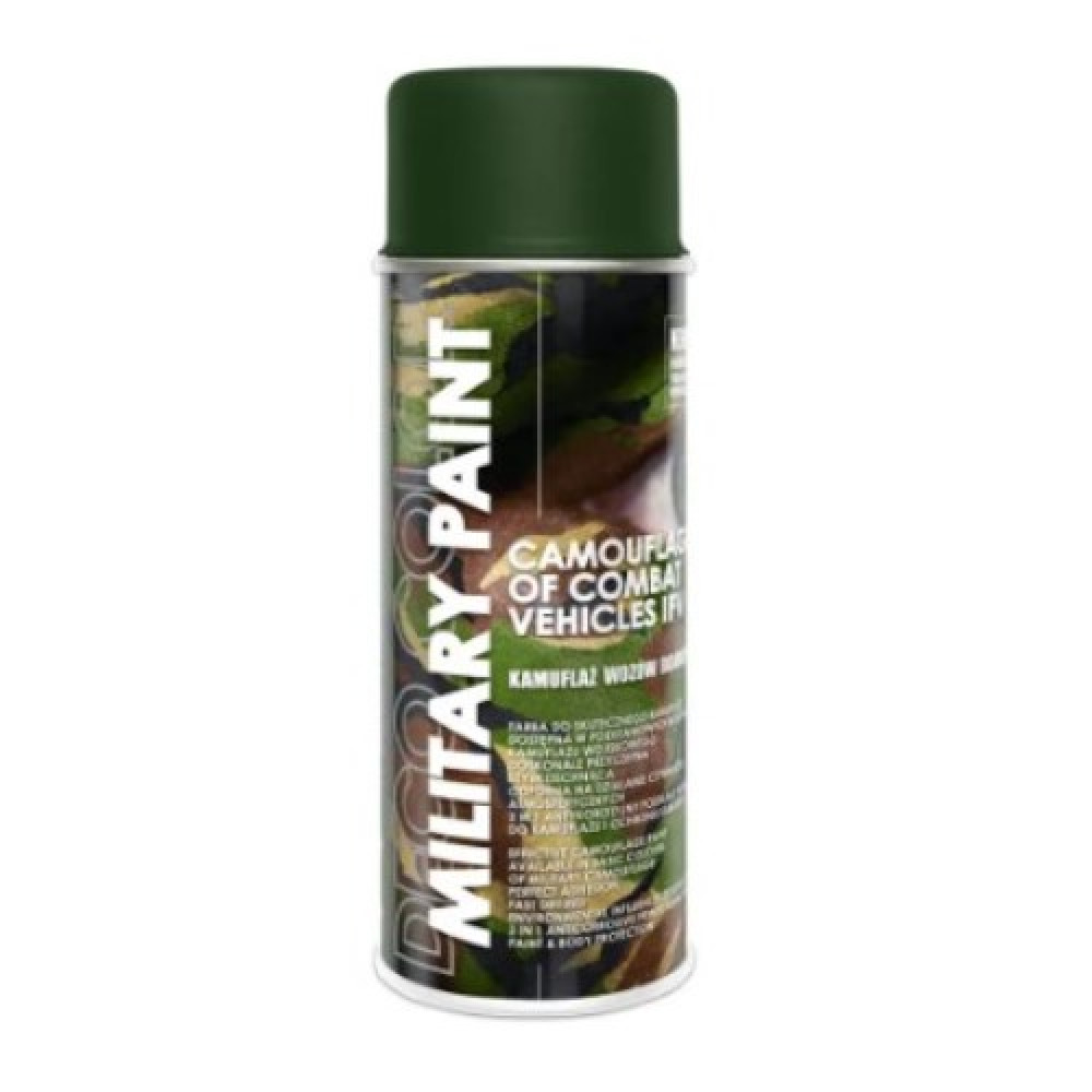 Deco Color Краска аэроз. 400ml Military Paint/olive green/оливково-зелёный (RAL6003/68321)