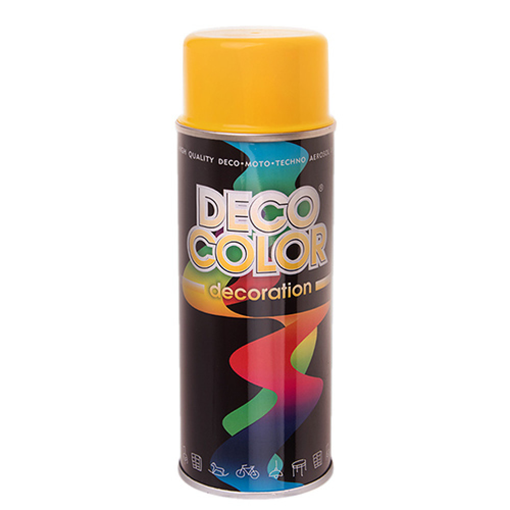 Deco Color Краска аэроз. 400ml Decoration/желтый (RAL1023/65936)