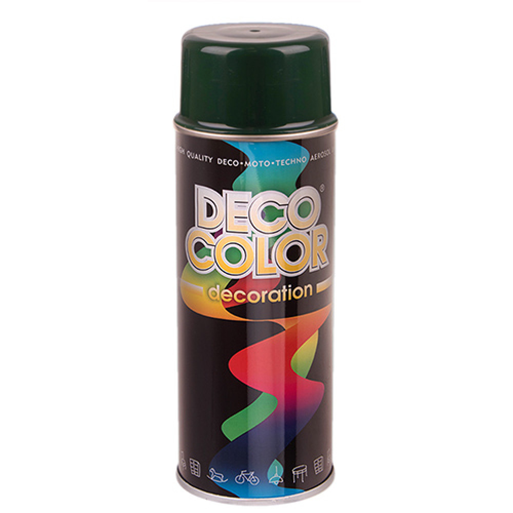 Deco Color Краска аэроз. 400ml Decoration/тёмно-зелёный (RAL6005/65943)