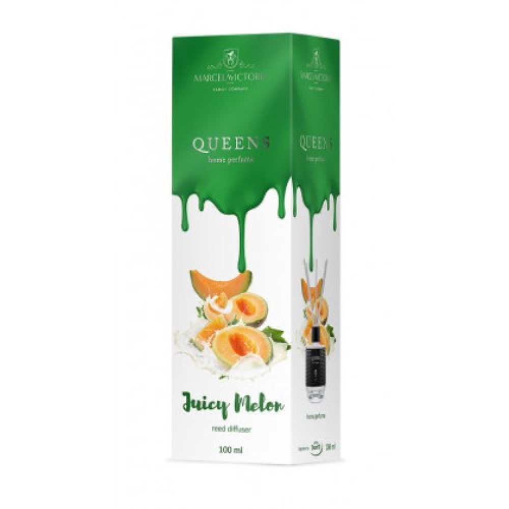 Ароматизатор жидкий для дома/офиса Tasotti "Car&Home" QUEENS White 100ml Juicy Melon