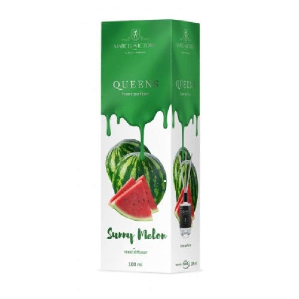 Ароматизатор жидкий для дома/офиса Tasotti "Car&Home" QUEENS White 100ml Sunny Melon