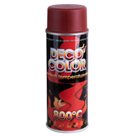 Deco Color Краска аэроз. 400ml /термостойкая 300*С красный (68330)