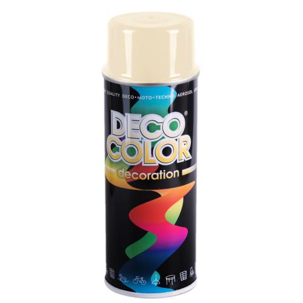 Deco Color Краска аэроз. 400ml Decoration/слоновая кость (RAL1015/68422)