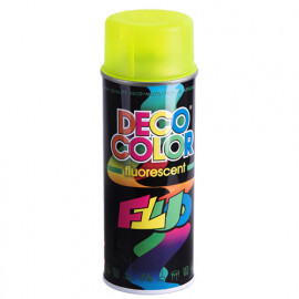 Deco Color Краска аэроз. 400ml Decoration флуоресцентная/желтый (68337)