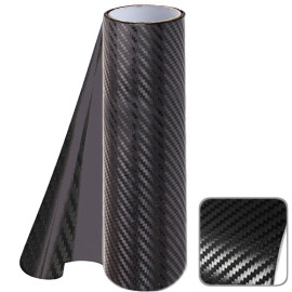 Декоративная пленка  1.52м х 30м 3D Carbon GE-01 Black