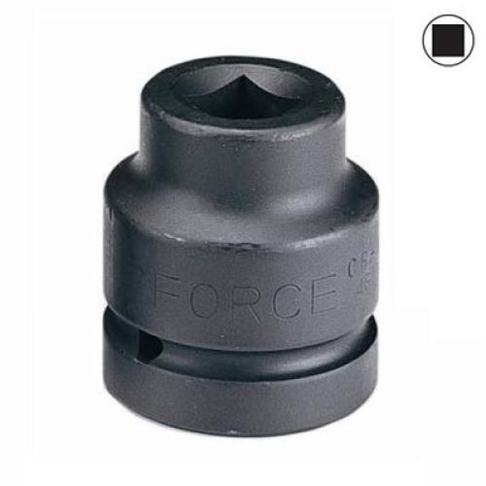 3/4" Головка четырехгранная (квадрат) ударная 19 мм, L=50 мм (FORCE 46119)