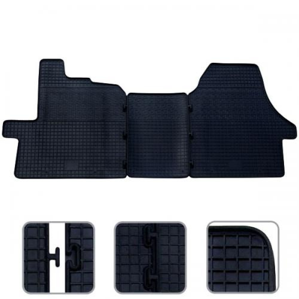 Ковры "P/A" FIAT Ducato 06-/CITROEN Jumper 06-/PEUGEOT Boxer 06- (CLASIC) кт_3шт
