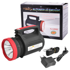 Фонарь переносной Luxury 2886-5W+22SMD, power bank, встр. аккумулятор, ЗУ 220V