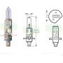 Лампа автомобильная Галогенная лампа Trifa H1 12V 55W Spare kit (01655-250)