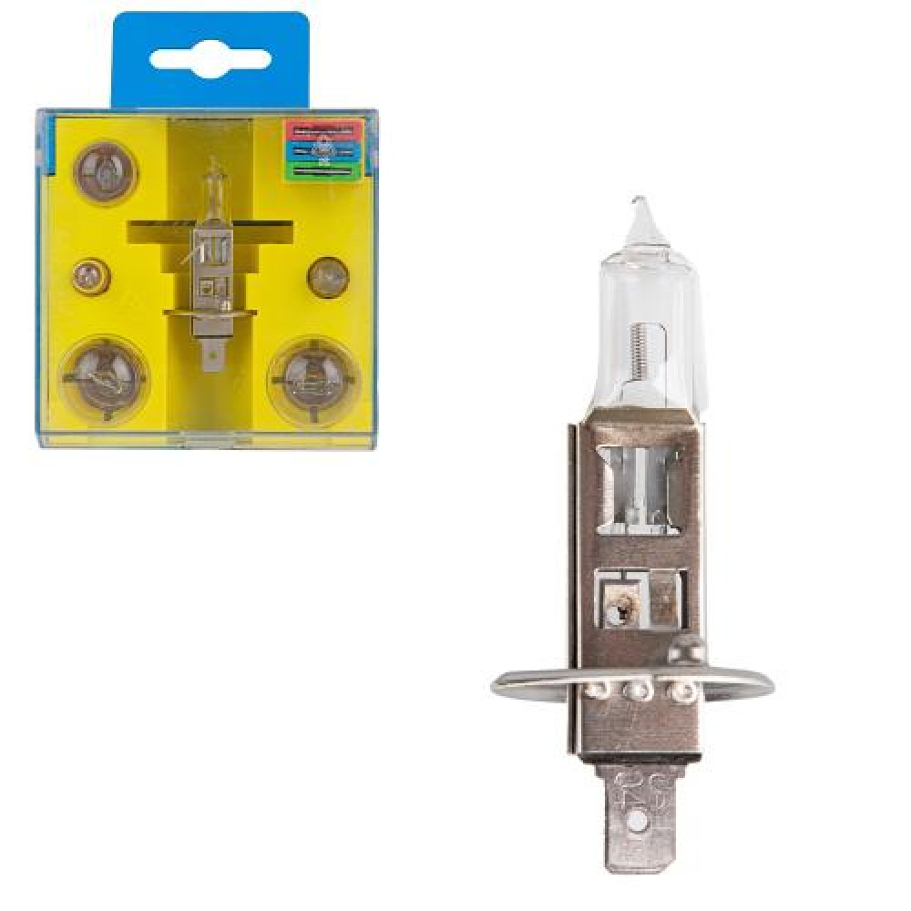 Лампа автомобильная  Галогенная лампа Trifa H1 12V 55W Spare kit (01655-250)