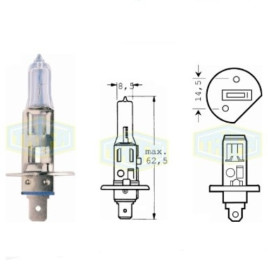Лампа автомобильная  Галогенная лампа для фары Trifa H1 12V 55W Season (11655)