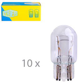 Лампа автомобильная с клиновидним цоколем Trifa 12V 21/5W W3x16q (01791)