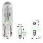 Лампа автомобильная с клиновидним цоколем Trifa 24V 1,2W W 2x4,6d (01704)