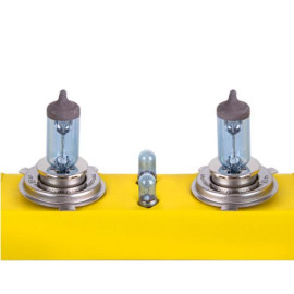 Лампа автомобильная Лампы двойная коробка 12V с 2  лампами H4 и 2  T4W Trifa (601-05)