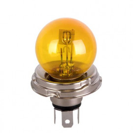 Лампа автомобильная  Асим. для фари 12V 45/40W жовта (8501)
