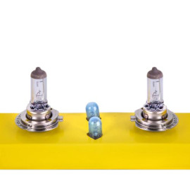 Лампа автомобильная Лампы двойная коробка 12V с 2  лампами H7 и 2 W5W Trifa (61607-060)