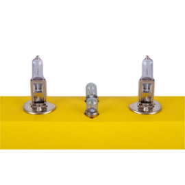 Лампа автомобильная Лампы двойная коробка 12V с 2  лампами H1 и 2 W5W Trifa (61655-060)