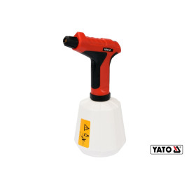 Оприскувач акумуляторний YATO: Li-Ion 3.6В 2Агод, бачок-1л,режим продуктивності- 285/460 мл/хв (DW)