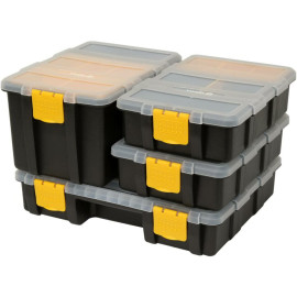 Органайзери в наборі 4 од. VOREL: 2- 22x 15.5x 6 см, 1- 22x 15.5x 12 см, 1- 22x 29x 6 см [8]