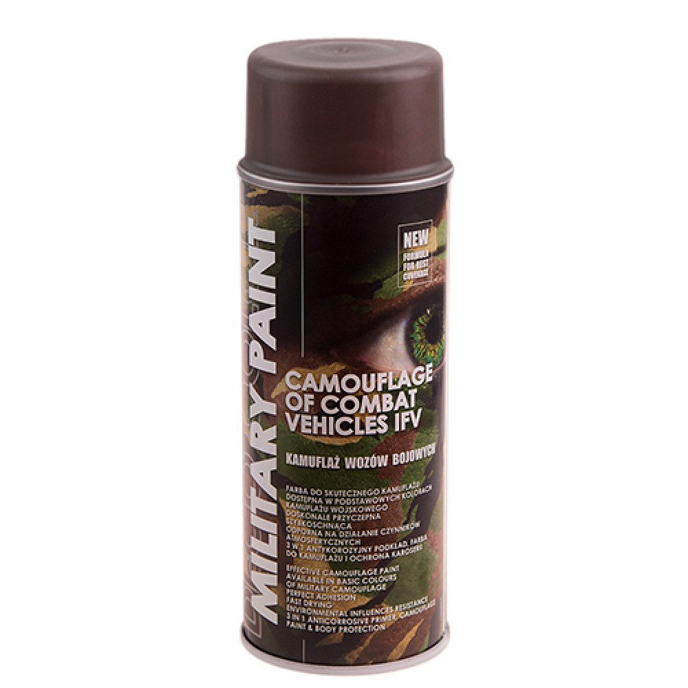 Deco Color Краска аэроз. 400ml Military Paint/mud brown/грязно-коричневый