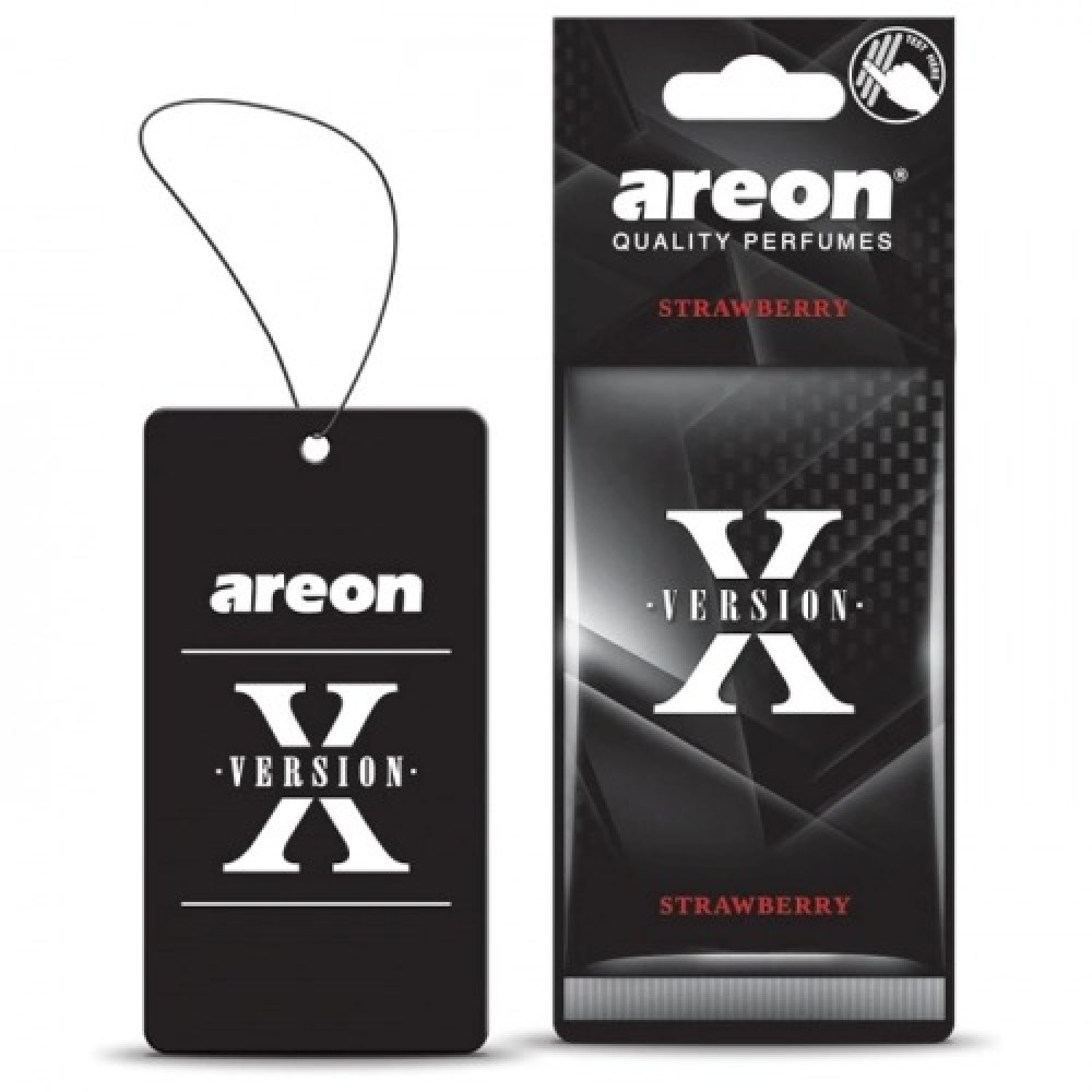 Освежитель воздуха AREON Х-Vervision сухой листик Strawberry