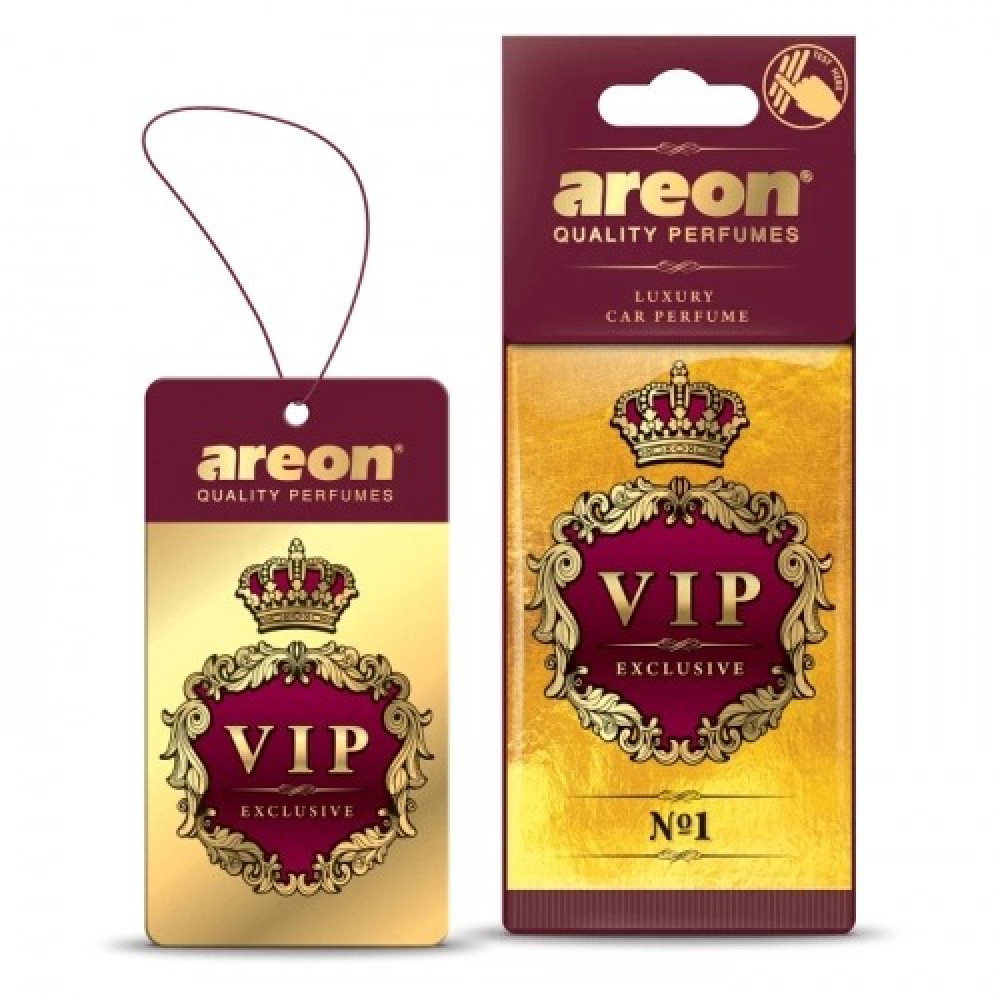 Освежитель воздуха AREON сухой листик VIP №1