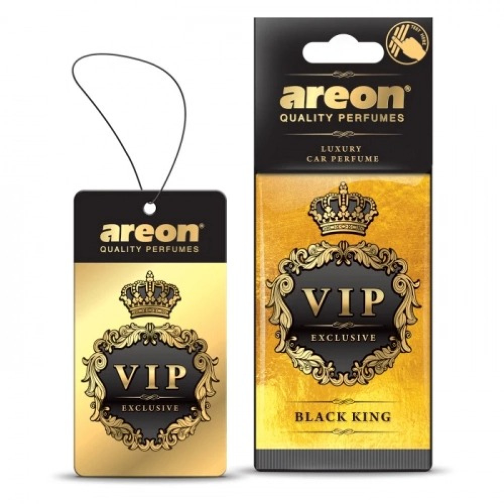 Освежитель воздуха AREON сухой листик VIP Black King