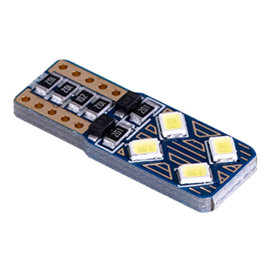 Лампа PULSO/габаритная/LED T10/W2.1x9.5d/W5W/8SMD-3030/12v/4w/80lm White